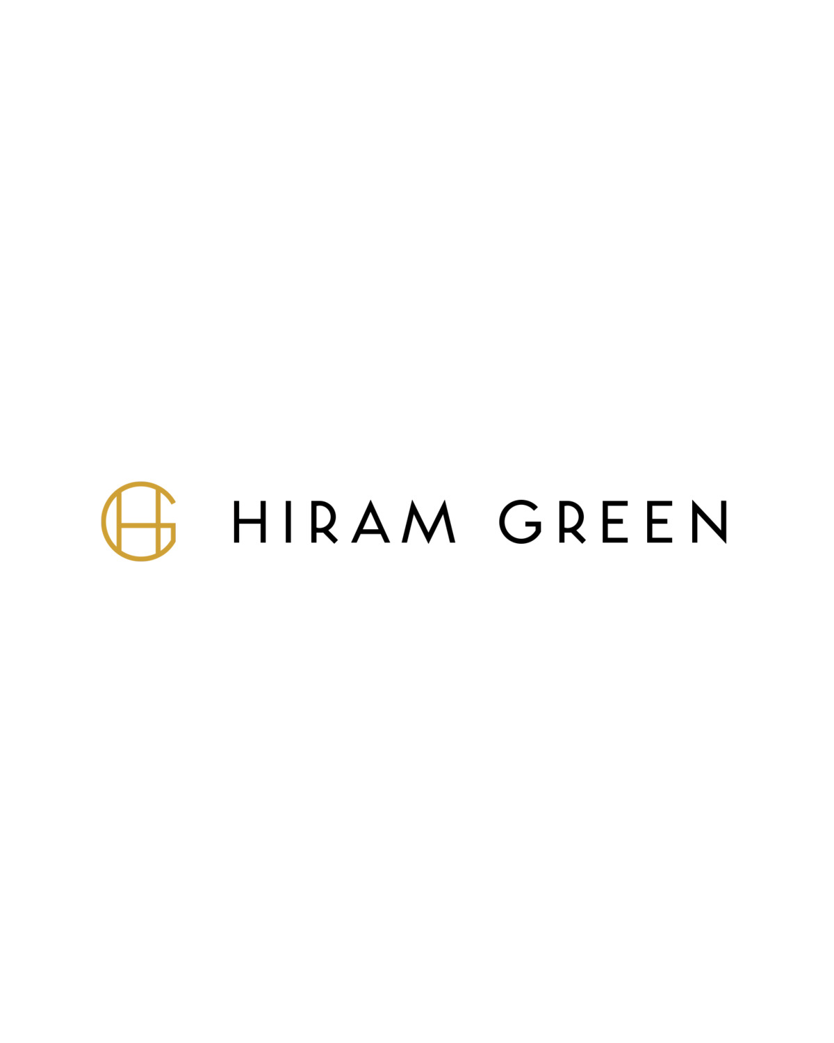 Hiram Green Perfumes logo — artisanal 100% natural perfumery