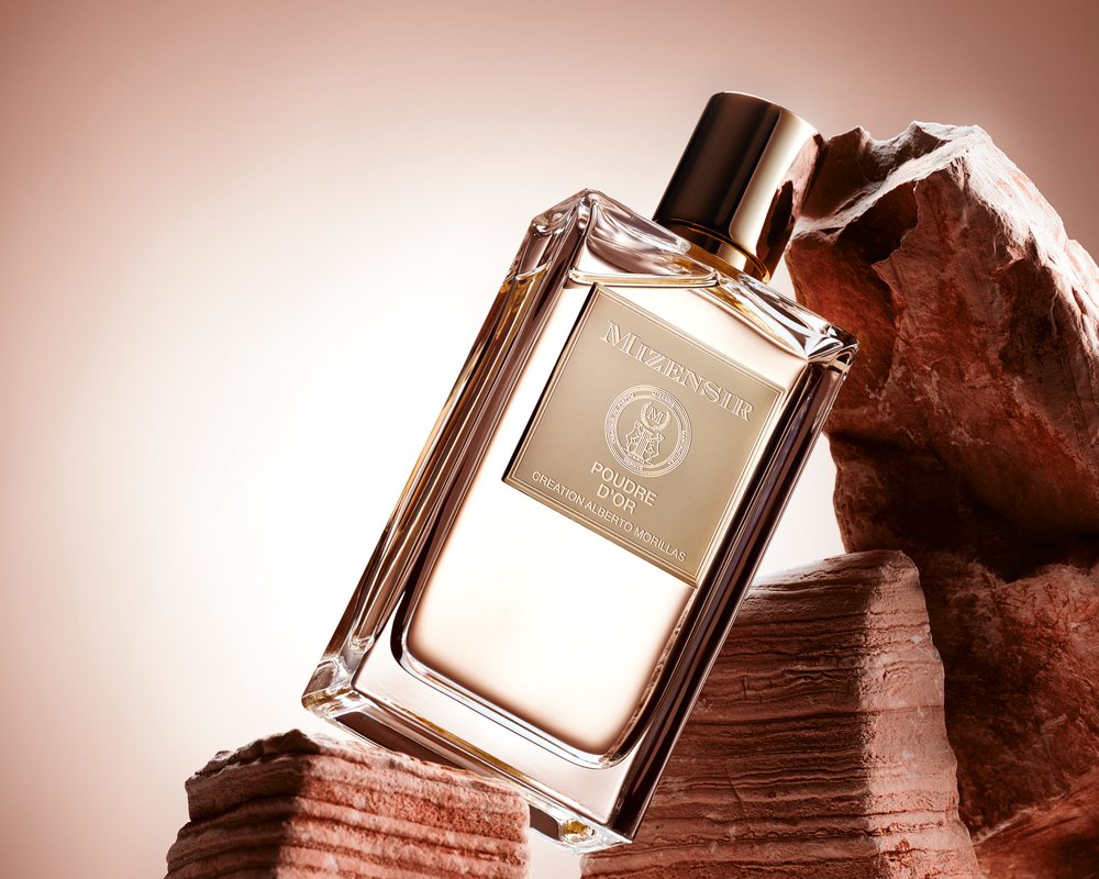 Poudre d'Or Mizensir, flacon officiel